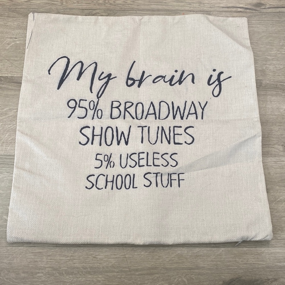 Broadway pillowcase